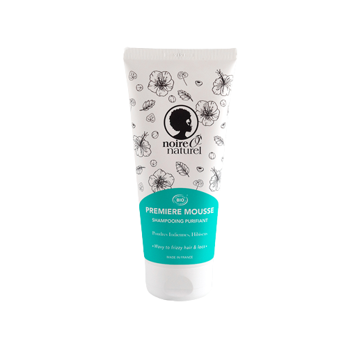 Shampooing PREMIÈRE MOUSSE purifiant poudres indiennes et hibiscus